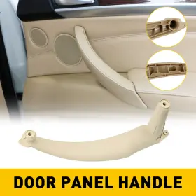 Wwd-mbs-13111 Oxilam 1 Pcs Right Inner Door Panel Handle Pull Trim Cover For 2007-2013 Bmw E70 X5 Sav