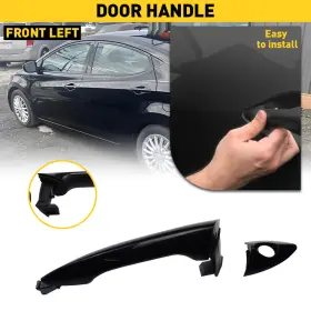 Wwd-mbs-nm-76555 Oxilam Left Exterior Door Handle For Hyundai Elantra 2011-2016 Front Driver Side