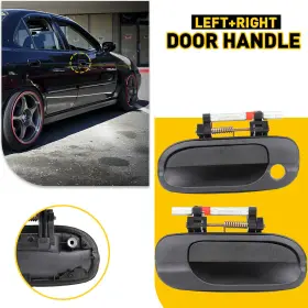 Wwd-mbs-nm-76557 Oxilam Set Of 2 Door Handle Front Left Right For 2000-2006 Nissan Sentra Durable