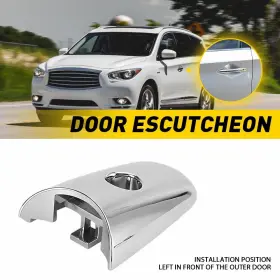 Xpd-msg-76525 Oxilam Door Handle-key Cap Cover Bezel Fits For 2013-2016 Infiniti Qx60 Ex35 M35h 1 Pcs
