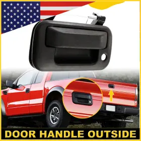 Xpd-wmbs-46513 Oxilam For 2004-2013 Ford F-150 F150 New Tailgate Handle With Keyhole Black Textured Us