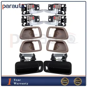 Pa803730a01 Parautostore 8pcs Left Right Inner 2x Outside Door Handles Fits 2000-04 Toyota Avalon