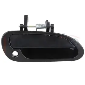 Ps802329e13 Parautostore Door Handle Exterior Black Front Right Passenger Side Fits 1998-2002 Accord