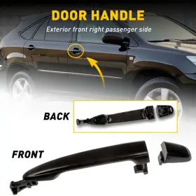 12740368 Perfect Fit 2007-2011 Toyota Camry 2005-2012 Tacoma Front Passenger Exterior Door Handle