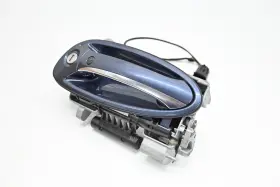97053706300 Porsche 10-16 Panamera Front Left Exterior Door Grab Handle Carrier Blue Oem