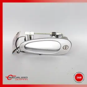99653796302 Porsche 986 Boxster / 996 911 Carrera Door Handle Left Driver Gray Oem 69k