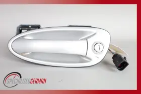 99753761300 Porsche 987 Cayman Boxster 997 911 Left Side Door Exterior Handle Silver Oem 59k