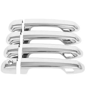 Ppt12719901s Pumpmart Door Handle Cover Fits 2010-2022 Toyota 4runner Front Rear Left Right Chrome
