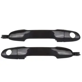 Pum802375s01 Pumpmart 2 Door Handles Black Outside Front Right Left For 2004-2009 Kia Spectra New