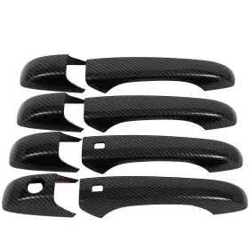 Pump12716501s Pumpmart For 2011-21 Jeep Grand Cherokee Left Right Door Handle Cover Carbon Fiber New