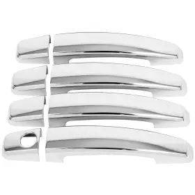 Pump12720201s Pumpmart For 2013-15 Chevrolet Malibu Front Rear Left Right Door Handle Cover Chrome New
