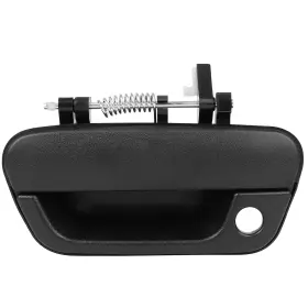 Pump128833p01 Pumpmart Black Driver Outer Door Handle For 2013-2015 Chevrolet Spark Front Plastic