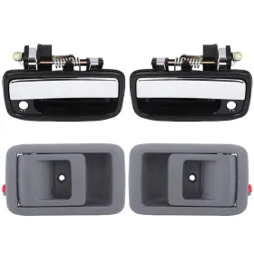 Pump830969p01 Pumpmart For Toyota Tacoma 4x Inside Outside Front Lh Rh Gray And Black Door Handles