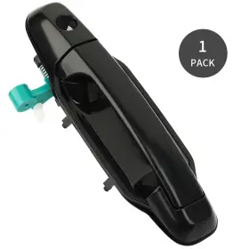 13257327 Qualitiparts Front Left Outside Door Handle For Kia Sorento 2003 2004 2005 2006 81158 Black