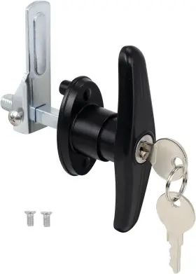 Lstp-01 Qzattcaen Truck Cap Locking T-handle Matching Set T-handles Left Black