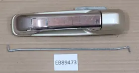 Ram 5hs57trmaj Oem 2009-2018 Dodge 1500 Left Driver Rear Exterior Door Handle White Gold Lh