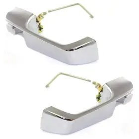 Arbj462109c-arbj462110ca8 Rareelectrical New Pair Of Exterior Door Handle Fits Jeep By 55076056ab-pfm 55076057ab-pfm