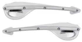 Cb70002 Ringbrothers 1967-69 Camaro / Firebird Two Piece Polshed Billet Outer Door Handles With Matte