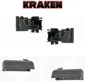 E3fz6122404b S&t 796348212808 Outside Inside Door Handles For Ford Ranger 1983 1984 1985 1986 1987 1988