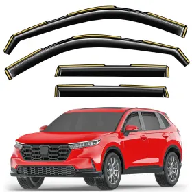 20232026 Saleago 2-q03 Inchannel Window Rain Guards For Honda Crv 4pcs