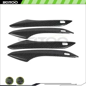 Scitoo Cb127157s01 1set For 2016-2022 Rx350 Front Rear Left Right Door Handle Cover Carbon Fiber