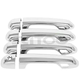 Cb127199s01 Scitoo 1set For 2010-2022 Toyota 4runner Front Rear Left Right Door Handle Cover Chrome