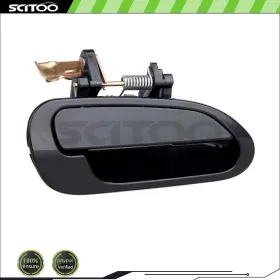 Cb802331s01 Scitoo For 1998-02 Honda Accord Black Exterior Rear Right Side Door Handle