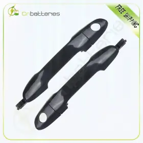 Cb802375s01 Scitoo 2pcs For 04-09 Kia Spectra Black Exterior Front Right&left Side Door Handles