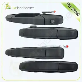Cb823570s04 Scitoo 4 Sets For 07-14 Avalanche Sierra Outer Textured Door Handle Rear Front Rh Lh