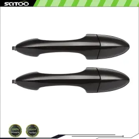 Cn12836701s Scitoo 2 Rear Left And Right Door Handle Exterior For 2000-2007 Focus Black