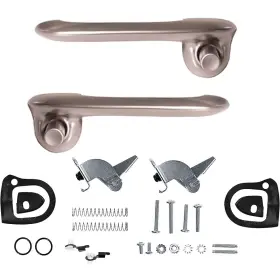 22404q Scott Drake 1969-70 Mustang Outer Door Handle Set With Hardware Satin Finish