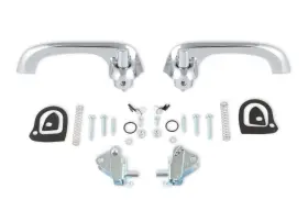 C4dz-6222404-5p Scott Drake Exterior Door Handle Kit Chrome Show Quality
