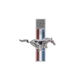 C7zz-16228-c Scott Drake Fender Emblems 289 Running Horse Passenger Side