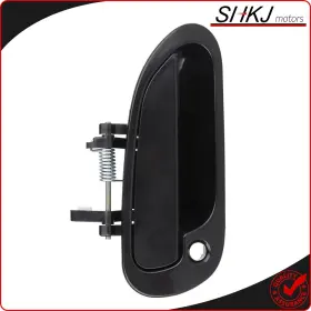 Sh060079k01 Shkj-motors For 98-02 Honda Accord Door Handle 1pc Front Right Side Exterior Black