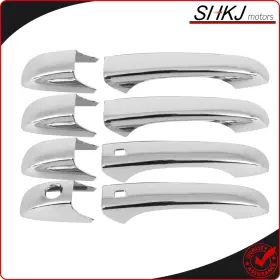 Sh164001k01 Shkj-motors 4 Front Rear For Dodge Magnum Journey Chrysler 200 300 Door Handle Cover