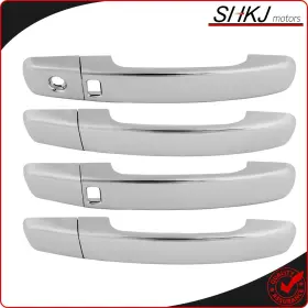 Sh164013k01 Shkj-motors 4 Front Rear For Nissan Altima Frontier Sentra Door Handle Cover