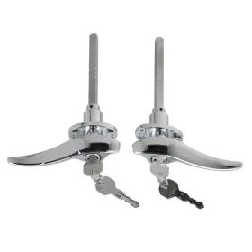 Po684400lt Silscvtt Outside Locking Door Handles For Ford 3 Window 1932-1934 Matching Locks