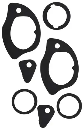 153457 Soffseal 1966-67 Nova Door Handle Lock Gasket Set - Front Or Rear 6 Piece