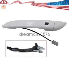 82651-aa200 Soillar Driver Side Outside Door Handle White For Hyundai Elantra 2021-2023