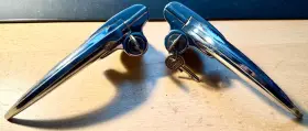 124929 Standard Vanguard 1949 1950 Locking Door Handle Keys 49 50 Circa 40s 50s