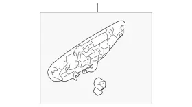 61022ag03ann Subaru Genuine Handle Outside