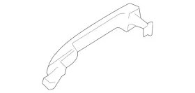 61160al13bw7 Subaru Genuine Handle Outside