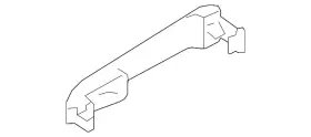 61160fl03bww Subaru Genuine Handle Outside