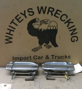 62150aa300 Subaru 1990-1994 Legacy Front Door Handles Chrome No Keys For Locks