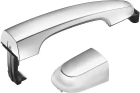 Sy-02-06055rr Sykrss Exterior Rear Left Driver Side Chrome Door Handle For Sorento 2011-15