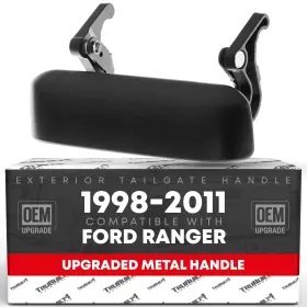 T1a 817801023073 Ford Ranger Tailgate Handle Latch Upgrade 1998-2011 Smooth Black