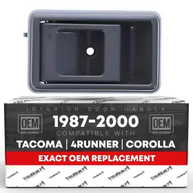 T1a 817801027699 Interior Front Driver Door Handle For 88-93 Toyota Corolla 4runner Tacoma -