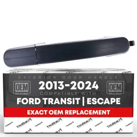 20122019 T1a 817801027705 Exterior Door Handle Cover Set For Ford Cmax Escape Focus
