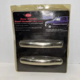 402l Tfp Door Handle Insert Accents Part# 4pc Set Chevrolet Gmc Stainless Steel