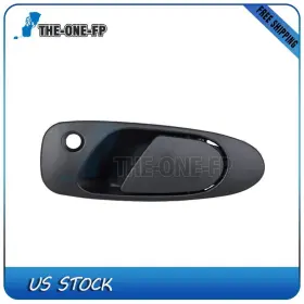 T080249901f The-one-fp Black Door Handle Outer Outside Passenger Side Right For Honda Del Sol Civic
